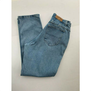 Women's Straight Leg Riders Blue Jeans Size 12M